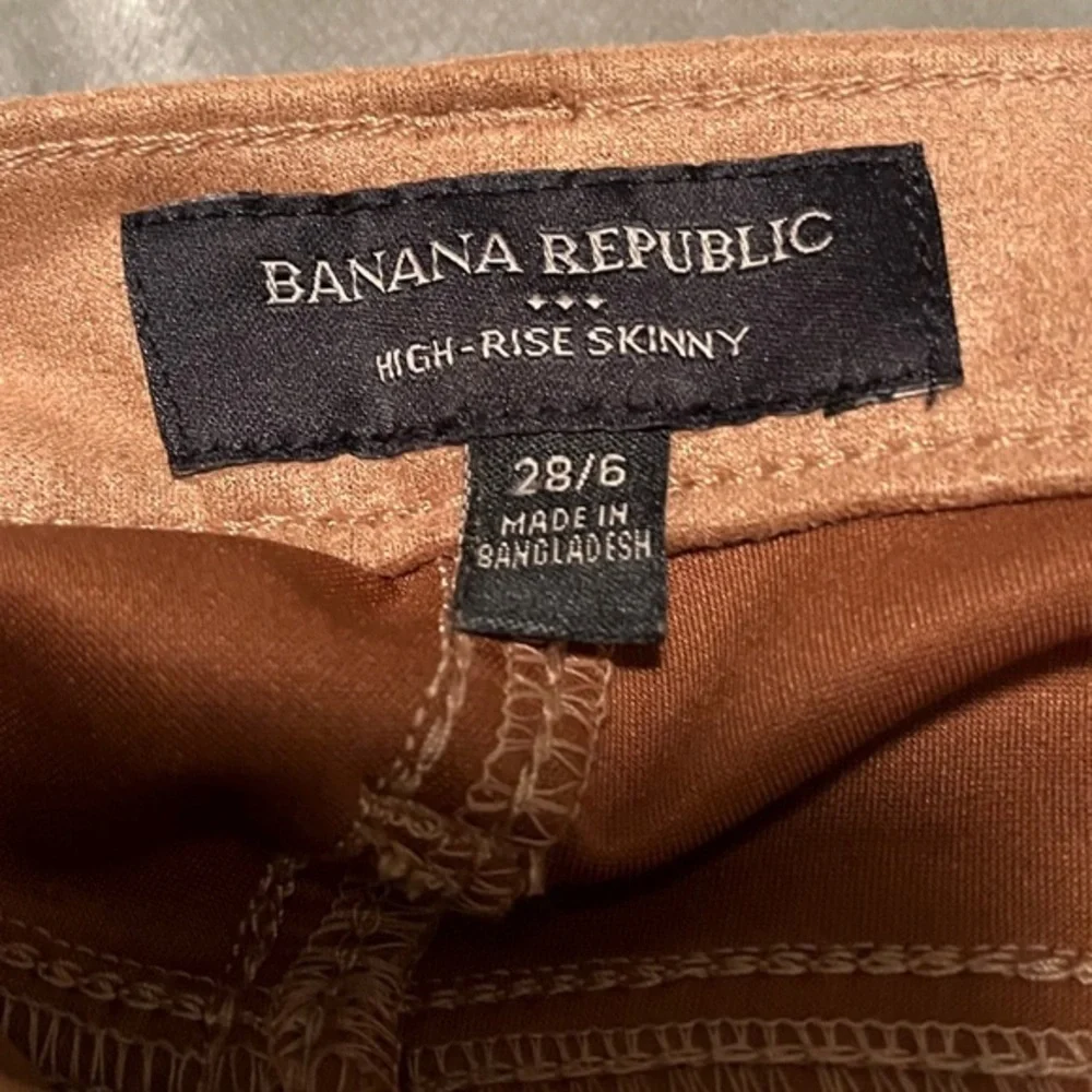 Banana Republic High Rise Skinny 28 / 6 Pants Tawny Tan